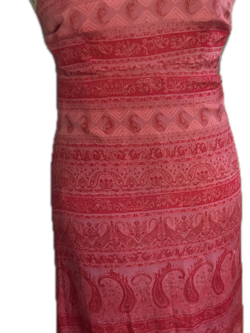 Pink sundress silk